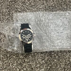 Black and Silver Watch brand new